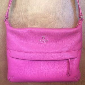 Pink Kate Spade crossbody purse